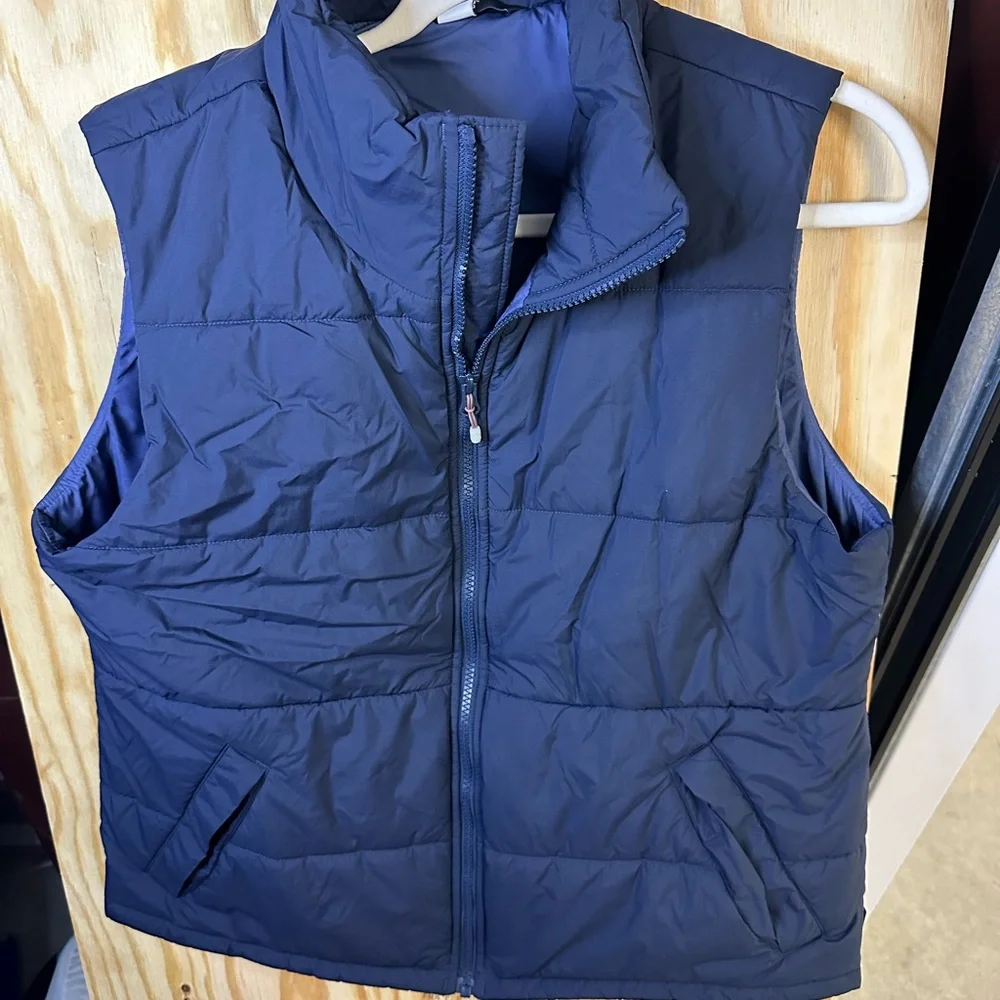 REI Co-Op Men's Navy Blue Puffer‎ Vest